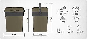 Geanta frigorifica Peme Ice-on 32L Sand Storm