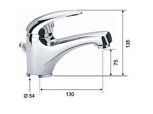 Baterie pentru lavoar Remer GIGA 10-3