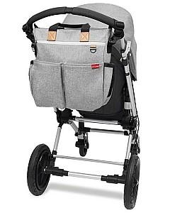 Genta pentru mamici Skip Hop Duo Signature Grey Melange
