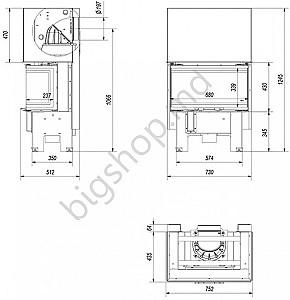 Focar semineu Kratki NBC 7