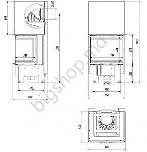 Focar semineu Kratki NBC 9