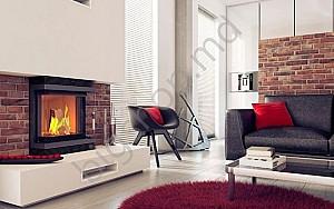 Focar semineu Kratki Blanka BS