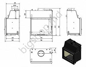 Focar semineu Kratki Amelia
