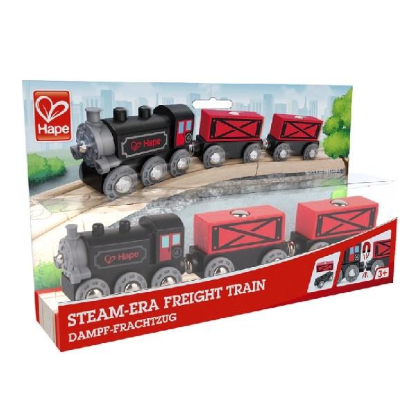 Jucarie interactiva Hape Locomotivă Marfar