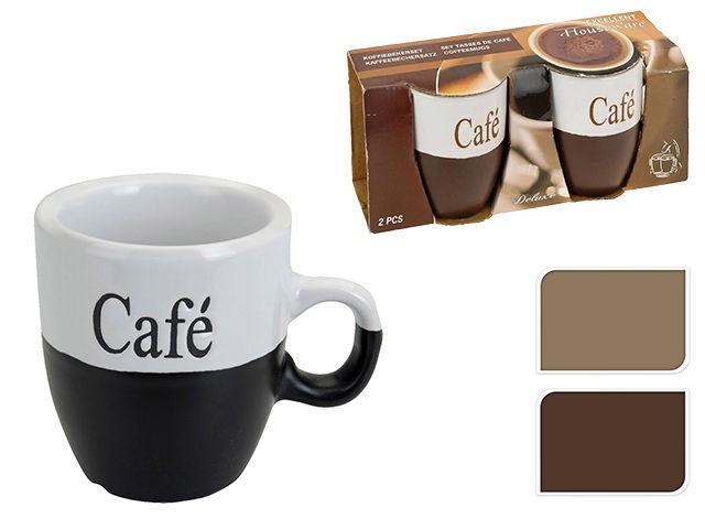 Set pentru ceai si cafea Gimi Cafe 2 buc. 150ml