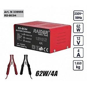 Incarcator acumulator auto Raider RD-BC04