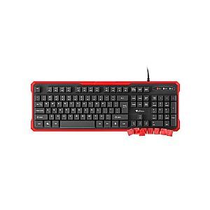 Tastatura  Genesis Rhod 110, RU Layout, Red