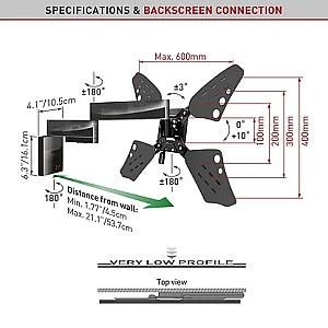 Suport pentru televizor Barkan 3400F
