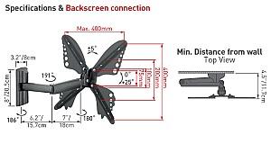 Suport pentru televizor Barkan 34C