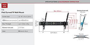 Suport pentru televizor Barkan 41H