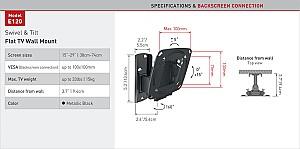 Suport pentru televizor Barkan E120