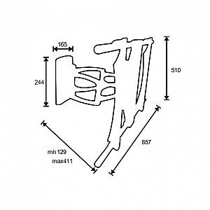 Suport pentru televizor OMB  LUNAR REACH