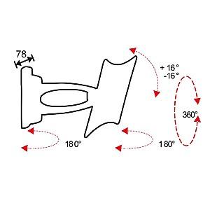Suport pentru televizor OMB  LUNAR 2 W 200x200