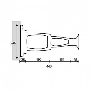 Suport pentru televizor OMB  LUNAR 3 W 200x200