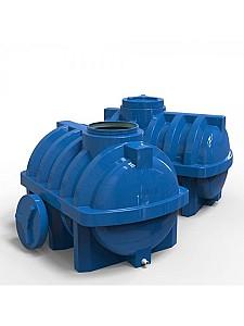 Butoi din plastic VD 1000L Blue (147x109x121 cm)