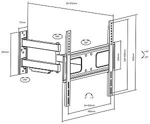 Suport pentru televizor Tracer TRAUCH44385