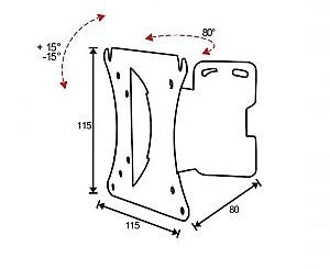 Suport pentru televizor OMB  Super 1