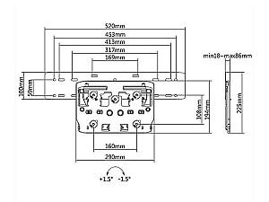 Suport pentru televizor Multibrackets M QLED SERIES 7/8/9 LARGE