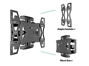 Suport pentru televizor Multibrackets M VESA FLEXARM FULL MOTION DUAL 600X400