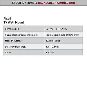 Suport pentru televizor Barkan E400+