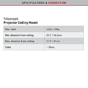 Suport pentru televizor Barkan 91