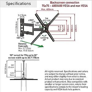 Suport pentru televizor Barkan BM343