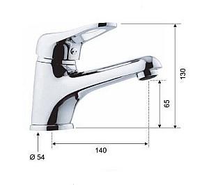 Baterie pentru lavoar Remer Kiss 11L