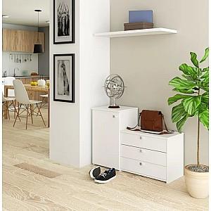 Dulap pentru incaltaminte Akord S16 White