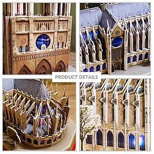 Puzzle CubicFun L173h Notre Dame de Paris LED