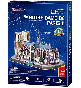 Puzzle CubicFun L173h Notre Dame de Paris LED