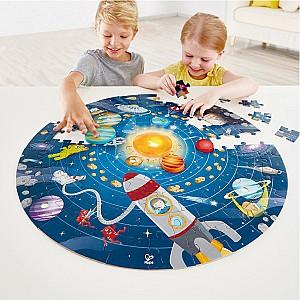 Puzzle Hape E1625 Sistema Solară