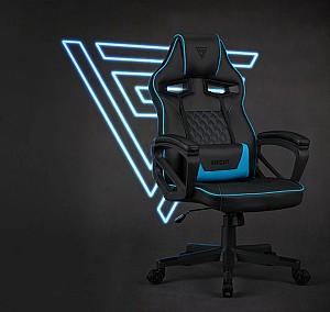 Fotoliu gaming SENSE7 Knight Black and Blue