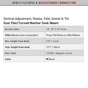 Suport pentru televizor Barkan E642