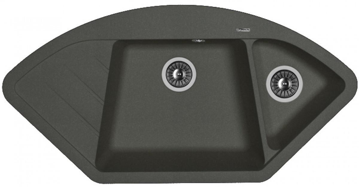 Chiuveta de bucatarie Florentina VESTA Negru