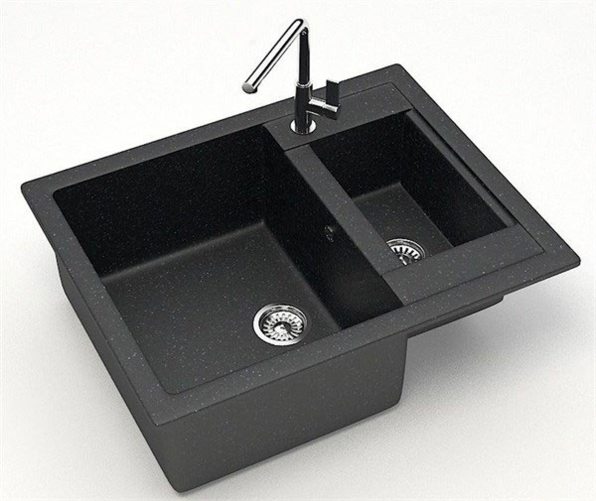 Chiuveta de bucatarie Marrbaxx F019Q4 Black Mat