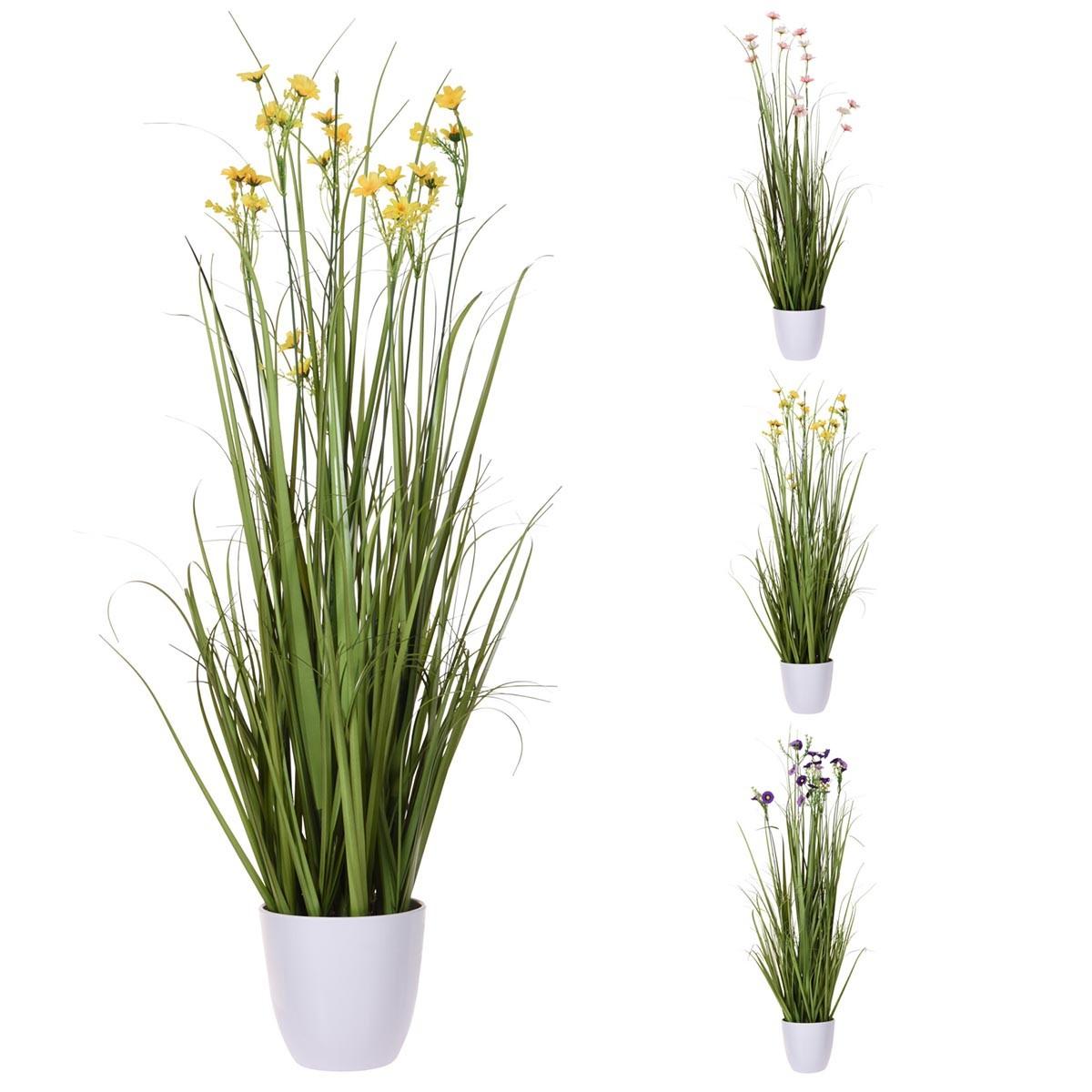 Flori artificiale NVT Iarba inflorita 95cm