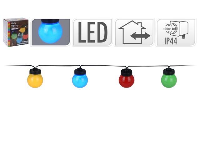 Luminite de Craciun Party Lights 10LED multicolore