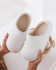 Slapi femei Jolly Feet White JF_WH5