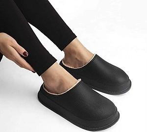 Slapi femei Jolly Feet Black JF_BK5