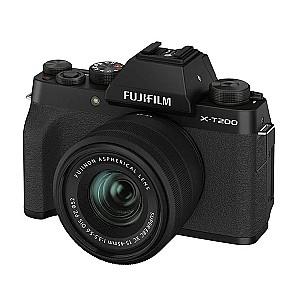Aparat foto Fujifilm X-T200 Black XC15-45mmF3.5-5.6 OIS PZ  Kit