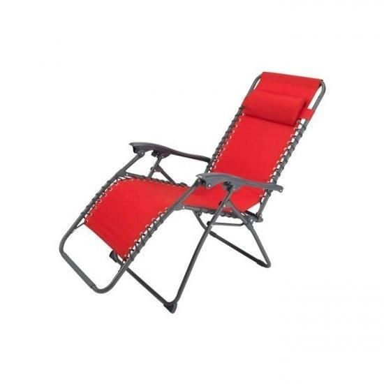 Scaun pliabil Gardina Grup MESSINA Rosu