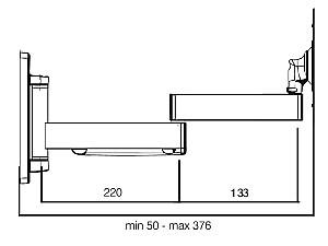Suport pentru televizor OMB  GYRO 3 EXTRA