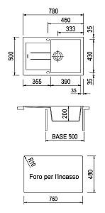 Chiuveta de bucatarie Plados Elegance AM7810 UM44