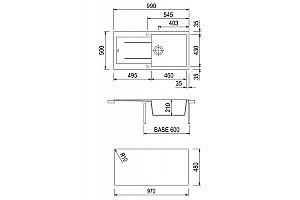 Chiuveta de bucatarie Plados Elegance AM9910