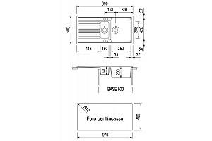 Chiuveta de bucatarie Plados Atlantic PL0991 UM