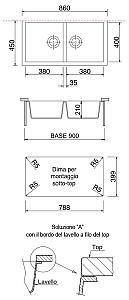 Chiuveta de bucatarie Plados Elegance AM8620ST