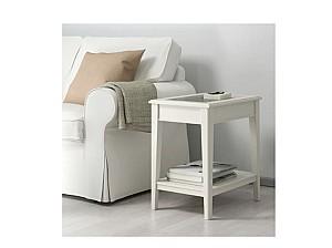 Masuta de cafea, reviste IKEA Liatorp white, glass 57×40 см