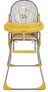 Scaun de masa simplu Incanto Bear (ST-0007/4) Yellow