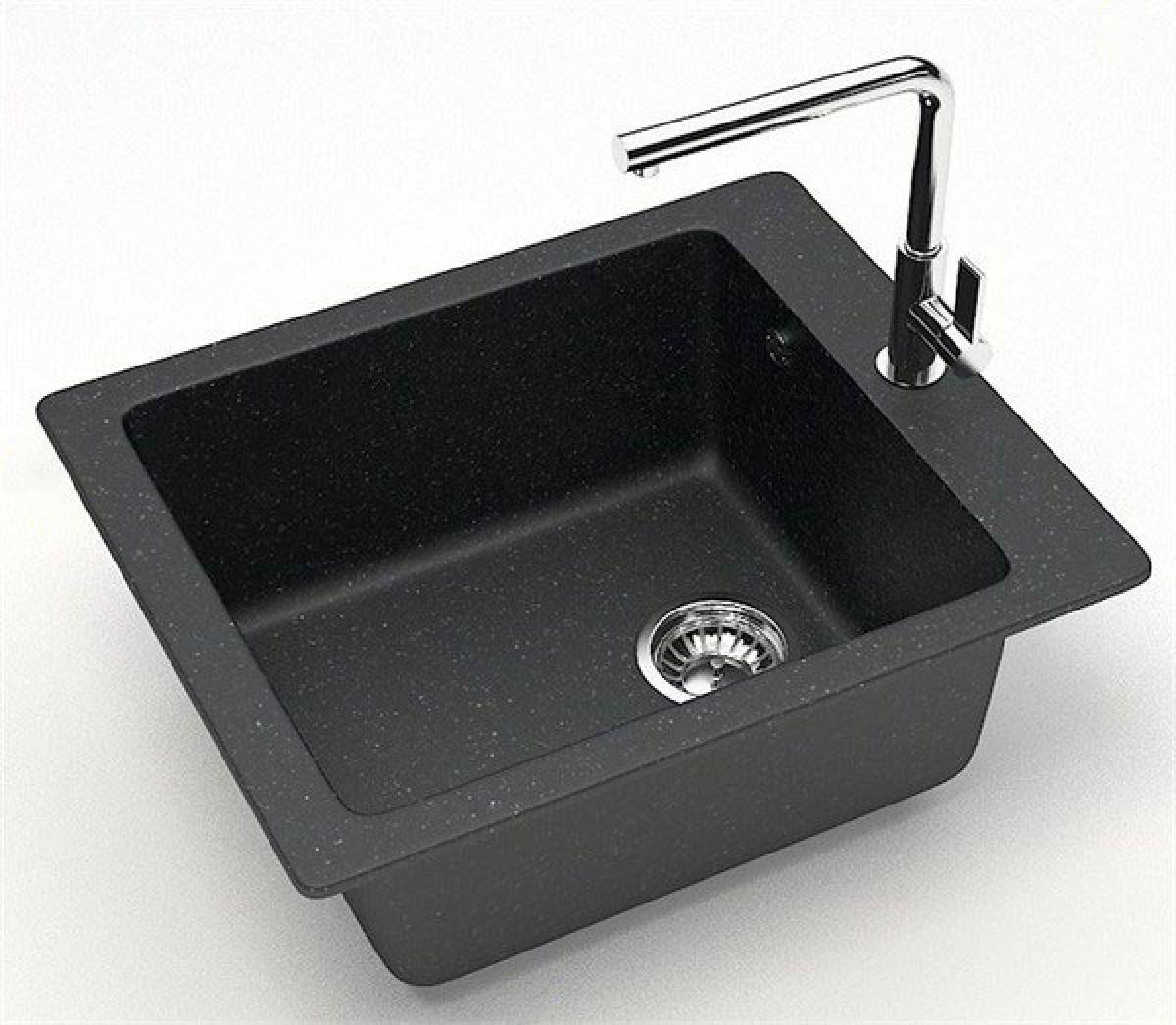 Chiuveta de bucatarie Marrbaxx F008Q4 Black Mat