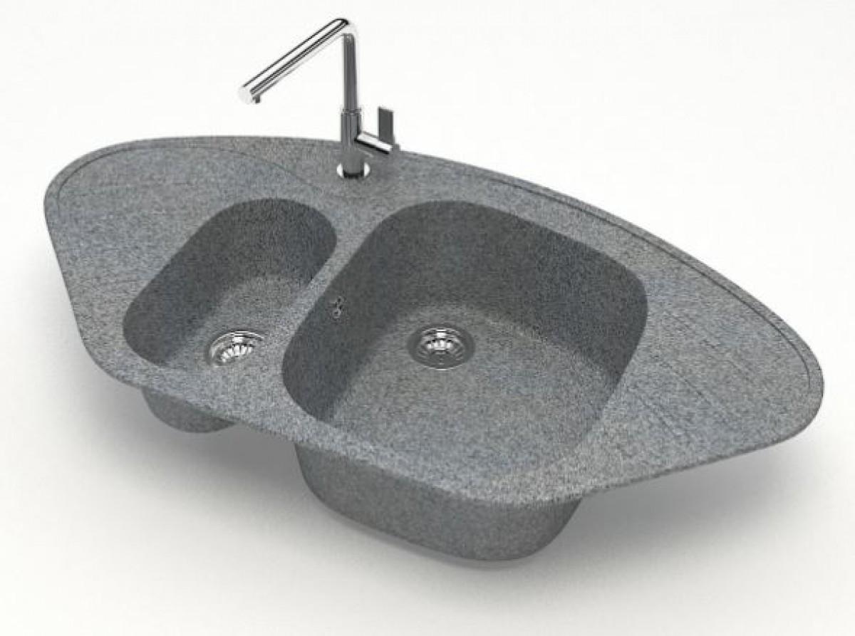 Chiuveta de bucatarie Marrbaxx F023Q8 Grey Mat